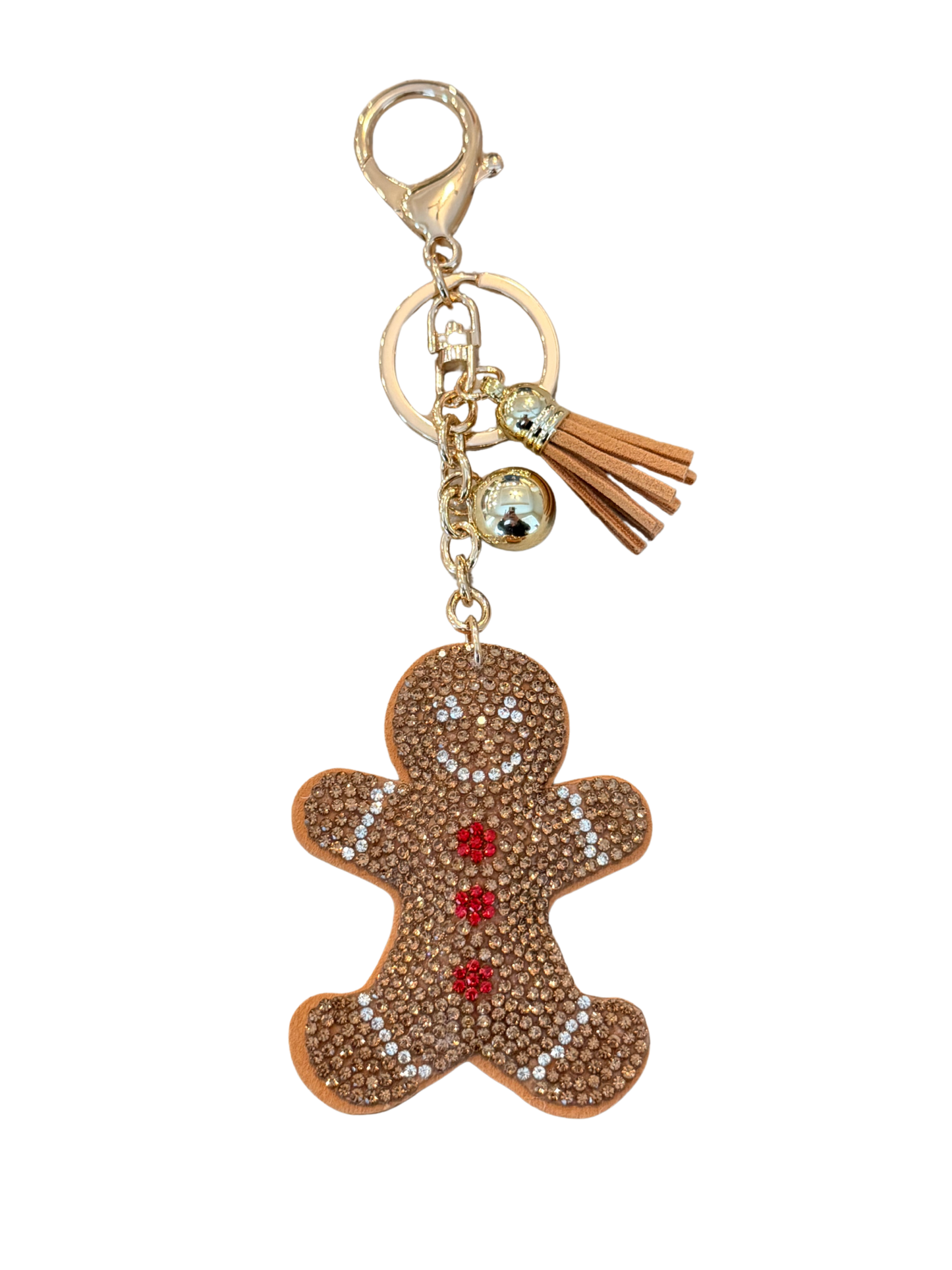 Seasonal Bling Bag Charm with Keychain, Fashion Accessory for Keys, Purse, Backpack decor keychain bag