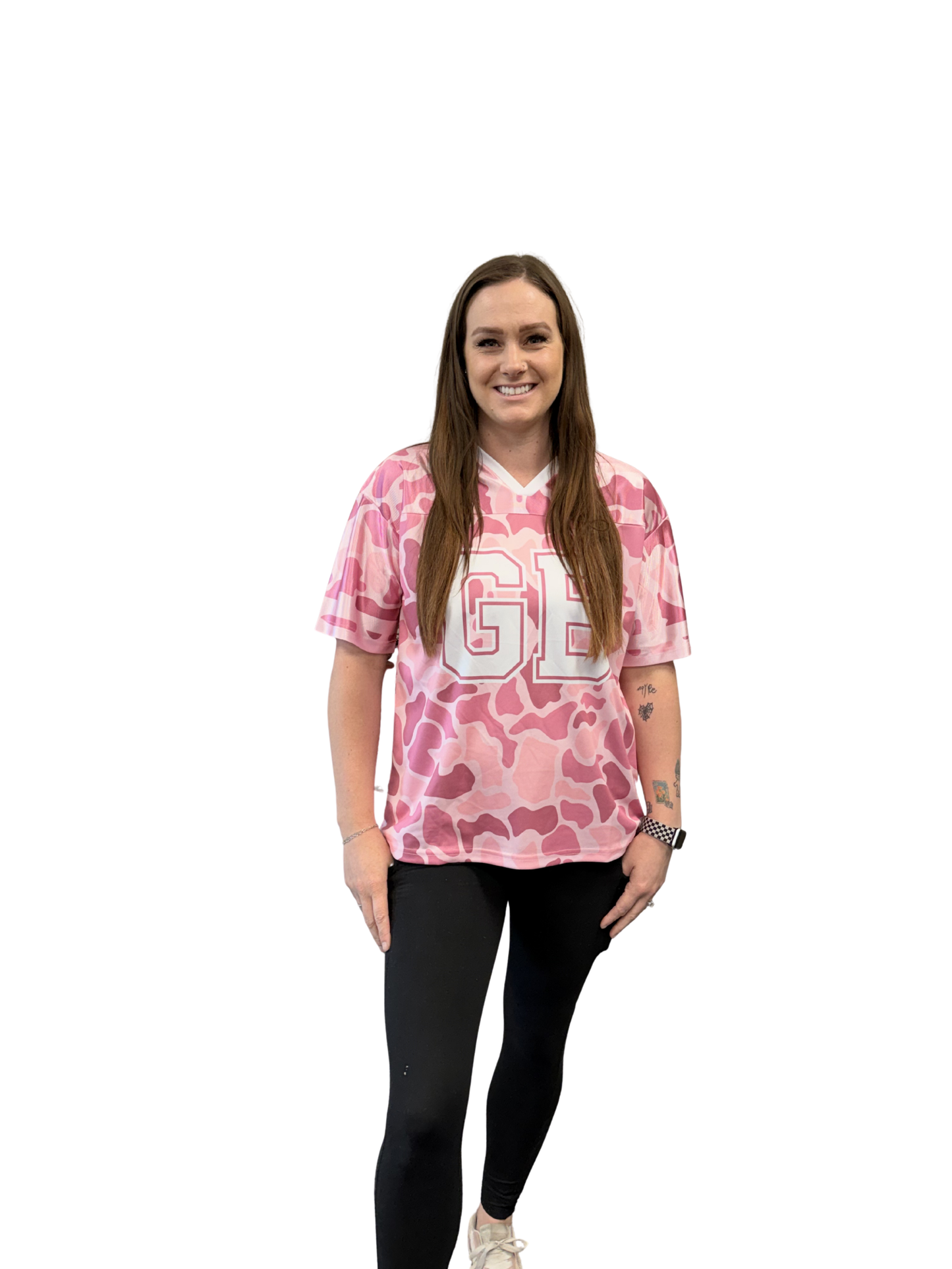 Gold Blush "Fowl Play" Duck Camo Lightweight Jersey