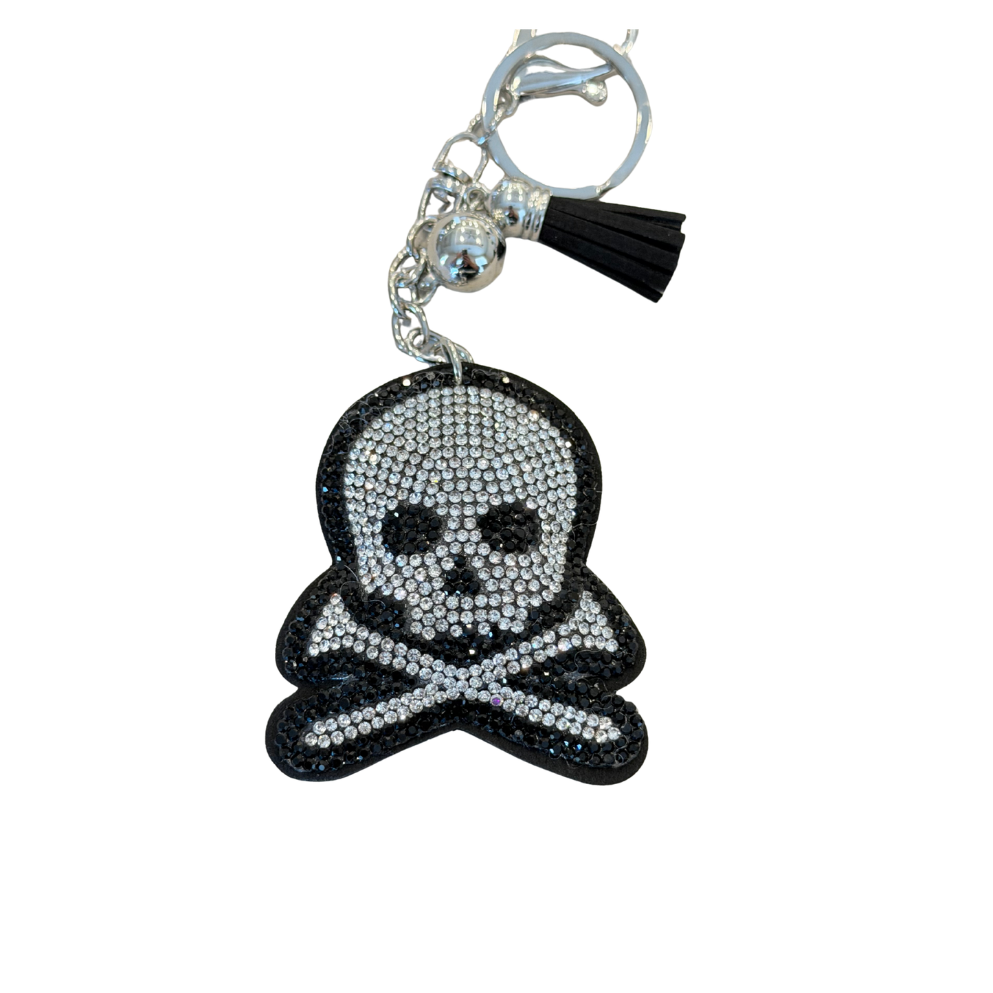 Seasonal Bling Bag Charm with Keychain, Fashion Accessory for Keys, Purse, Backpack decor keychain bag