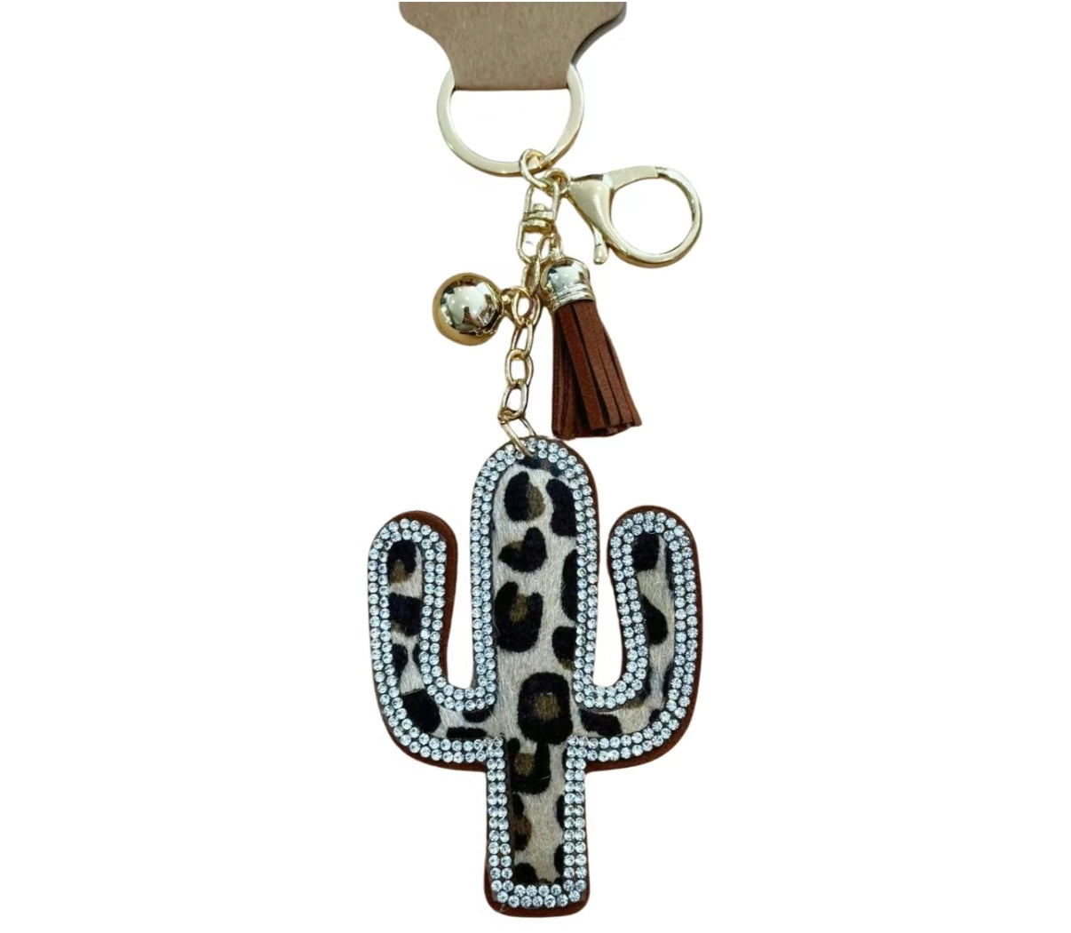 Bling Bag Charm with Keychain, Fashion Accessory for Keys, Purse, Backpack decor keychain bag
