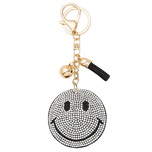 Bling Bag Charm with Keychain, Fashion Accessory for Keys, Purse, Backpack decor keychain bag