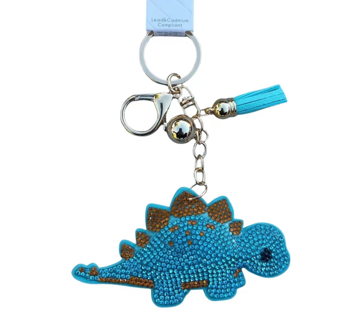 Bling Bag Charm with Keychain, Fashion Accessory for Keys, Purse, Backpack decor keychain bag