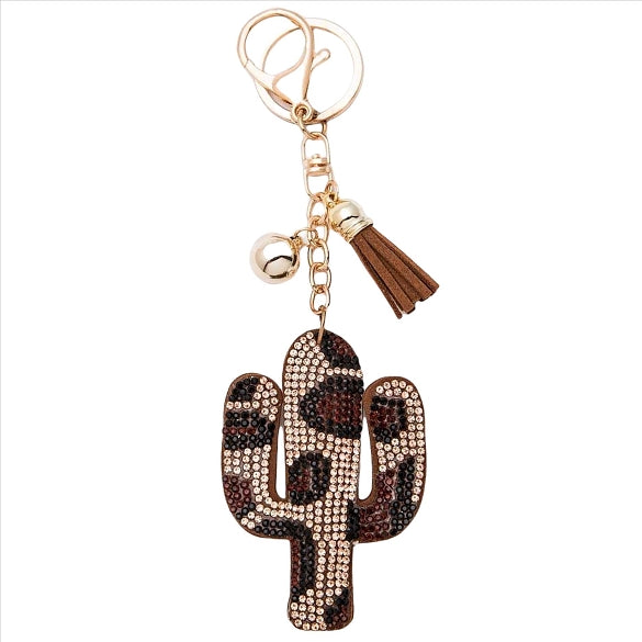 Bling Bag Charm with Keychain, Fashion Accessory for Keys, Purse, Backpack decor keychain bag