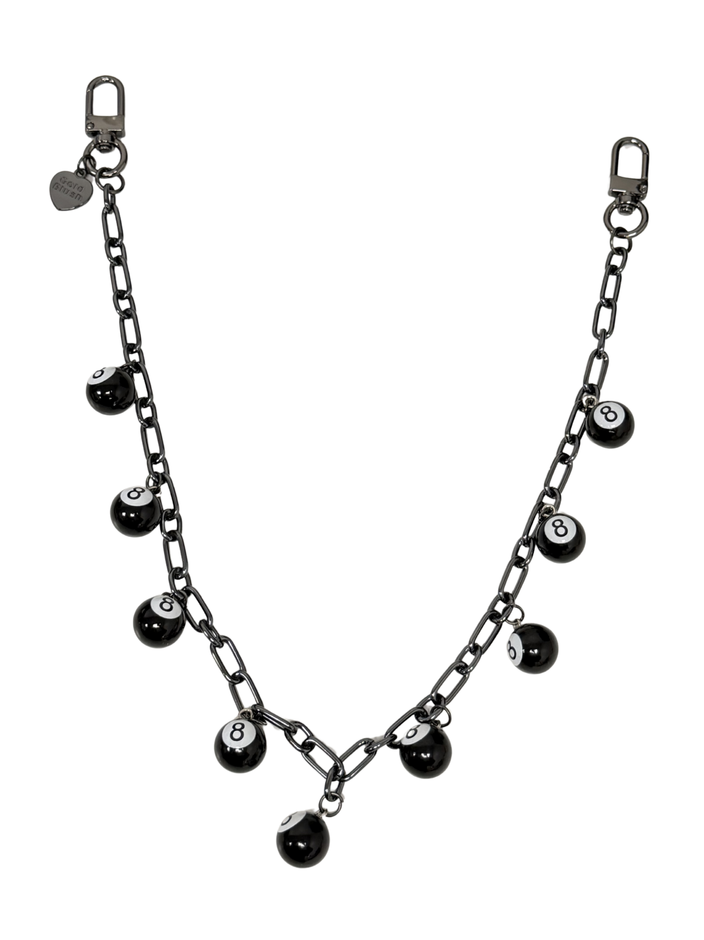 Chunky Gold-Tone Aluminum Bag Chain | 18" Versatile Handle & Decor