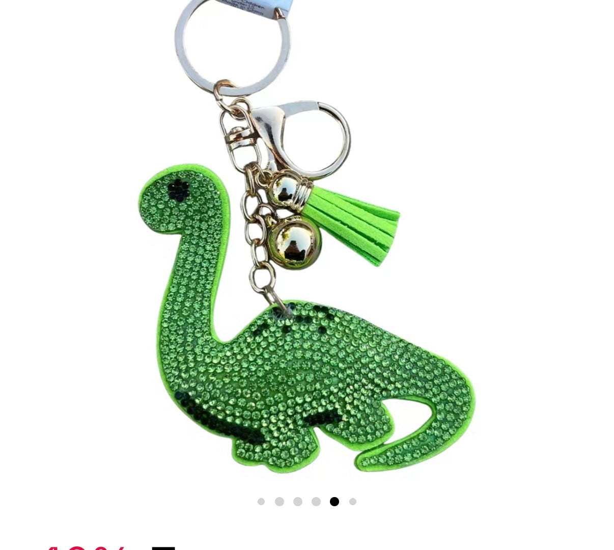 Bling Bag Charm with Keychain, Fashion Accessory for Keys, Purse, Backpack decor keychain bag