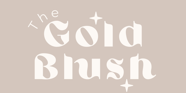 The Gold Blush logo
