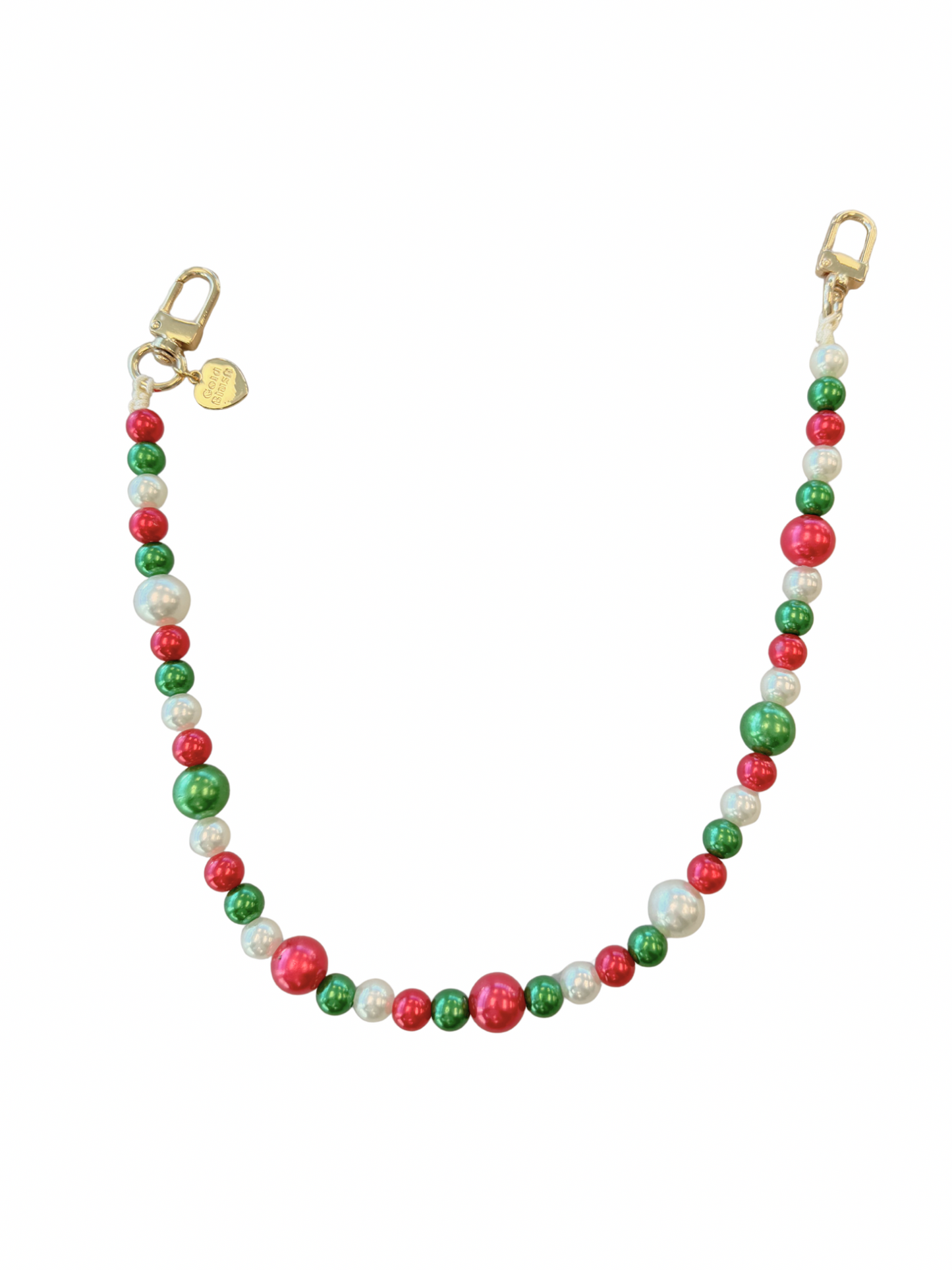 Pearl Luxe Bag Chain – 18" Faux Pearl Purse Strap with Gold Hardware