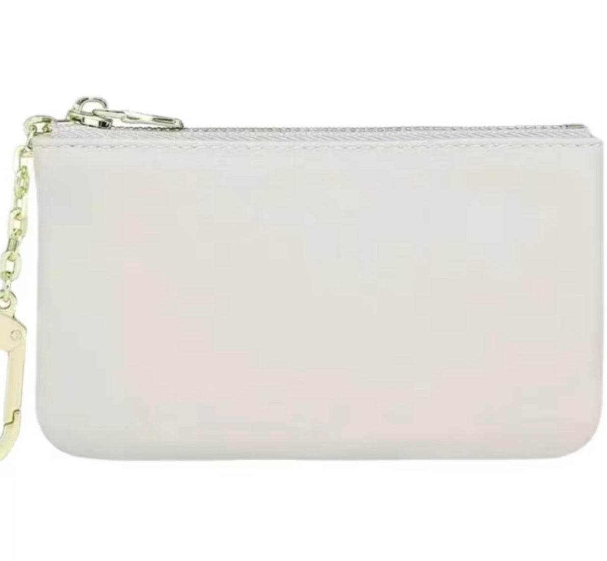 Genuine Leather Coin Pouch with Clip, Gold Tone Hardware-Available in 3 Colors purse wallets women