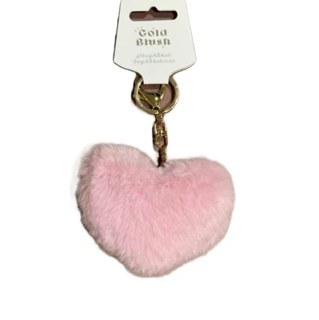Fluffy Bag Charms- Plush with Keyring Attachment