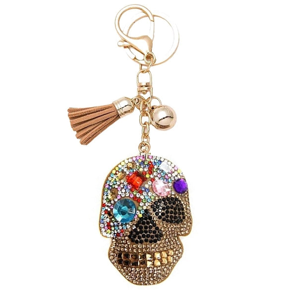Bling Bag Charm with Keychain, Fashion Accessory for Keys, Purse, Backpack decor keychain bag