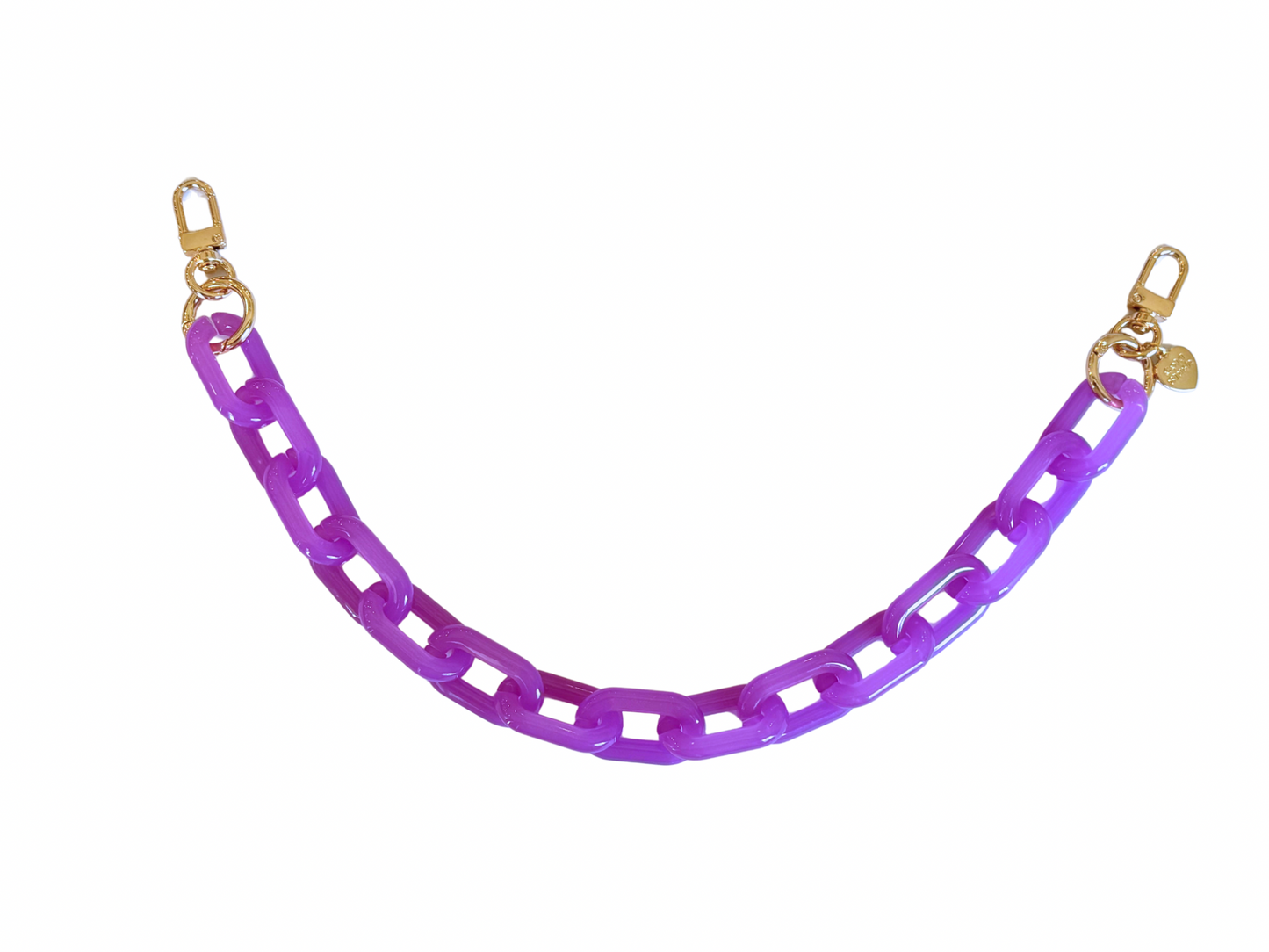 Gold Blush PopLinks – Chunky Acrylic Bag Chain for Purses, Handbags & Crossbodies (Decor or Handle)