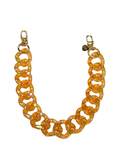 Gold Blush® Acrylic Luxe Bag Chain | 18" Multi-Use Handle, Strap & Décor