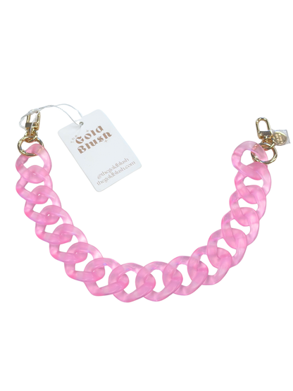 Gold Blush® Acrylic Luxe Bag Chain | 18" Multi-Use Handle, Strap & Décor