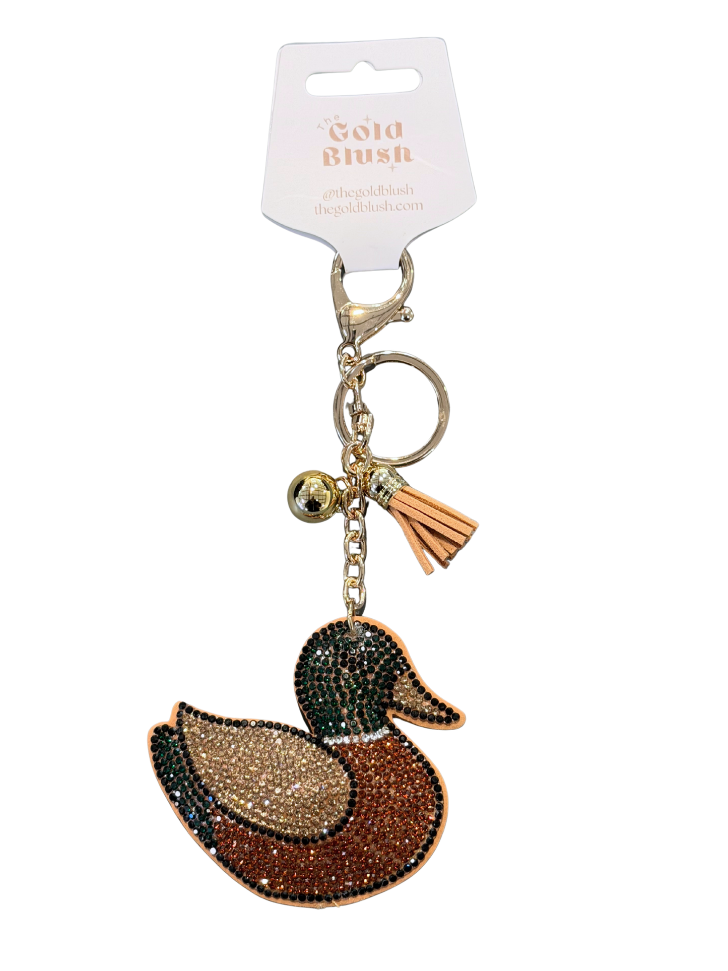 Bling Pets & Creatures Bag Charm with Keychain, Fasion Accessory for Keys, Purse, Backpack