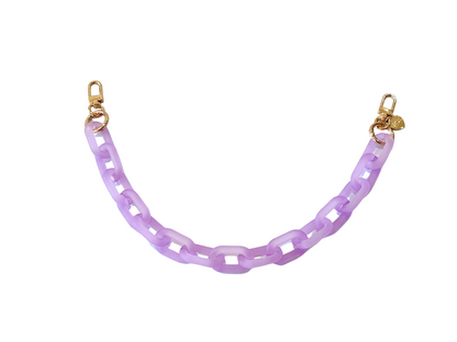 Gold Blush PopLinks – Chunky Acrylic Bag Chain for Purses, Handbags & Crossbodies (Decor or Handle)