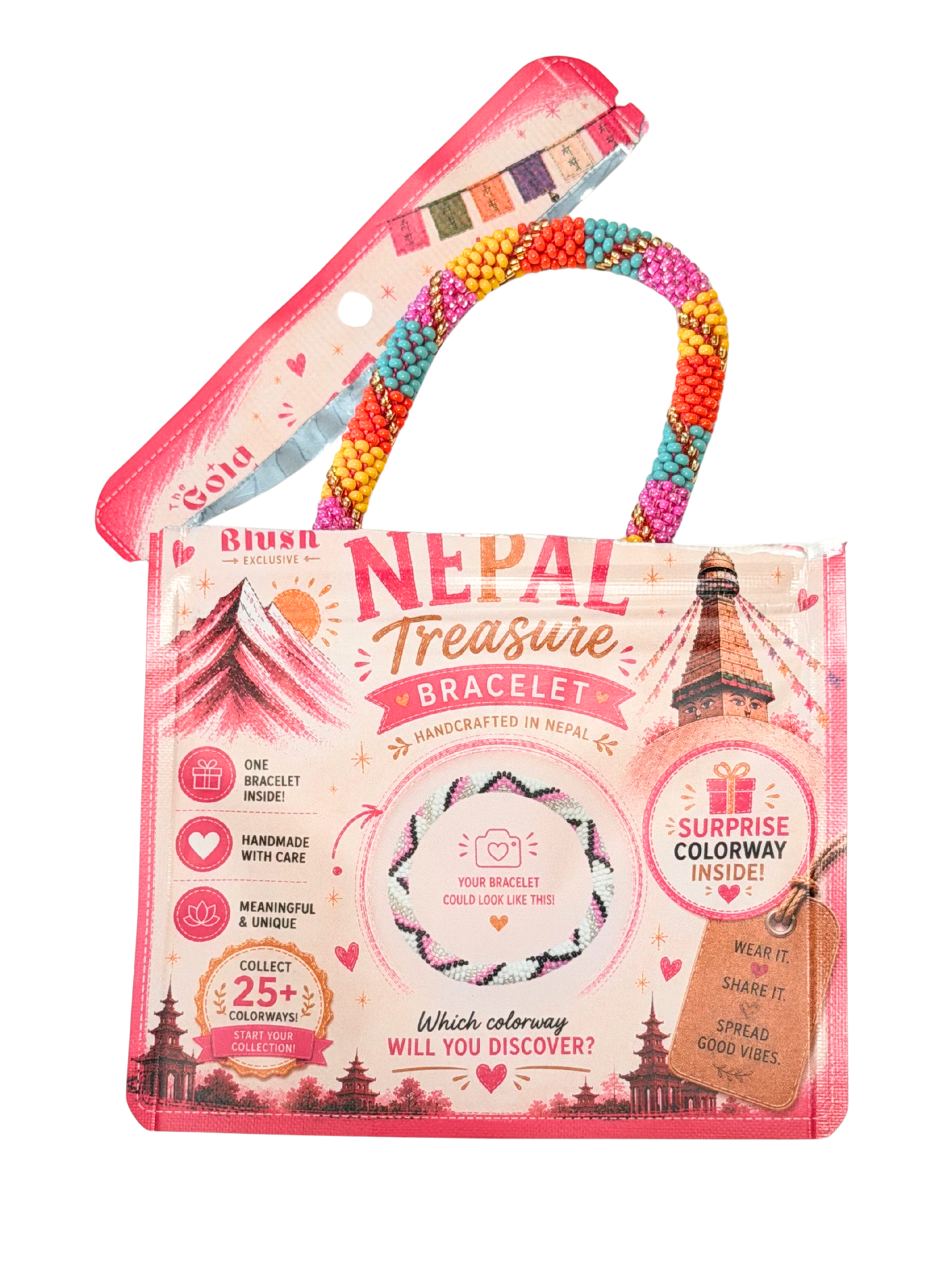 Gold Blush® Nepal Treasure Bracelets Blind Bag - Mystery Collectible Bracelet