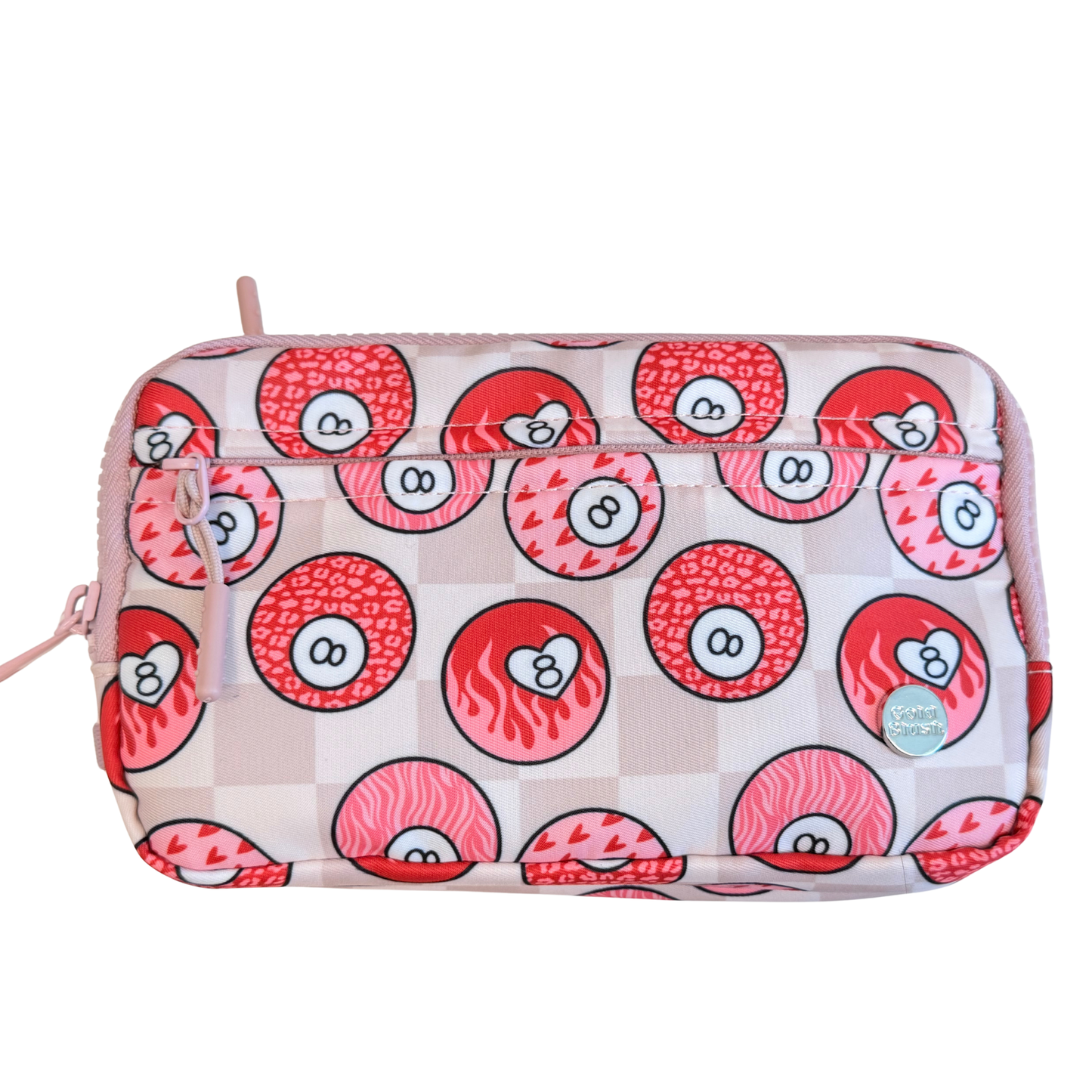 Gold Blush DualMode 2 in 1 Wallet RFID Protected– Nylon Wristlet & Crossbody Bag for Women, Fits Most Smartphones, Stylish & Versatile