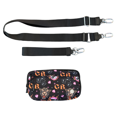 Gold Blush DualMode 2 in 1 Wallet RFID Protected– Nylon Wristlet & Crossbody Bag for Women, Fits Most Smartphones, Stylish & Versatile