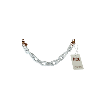 Gold Blush PopLinks – Chunky Acrylic Bag Chain for Purses, Handbags & Crossbodies (Decor or Handle)