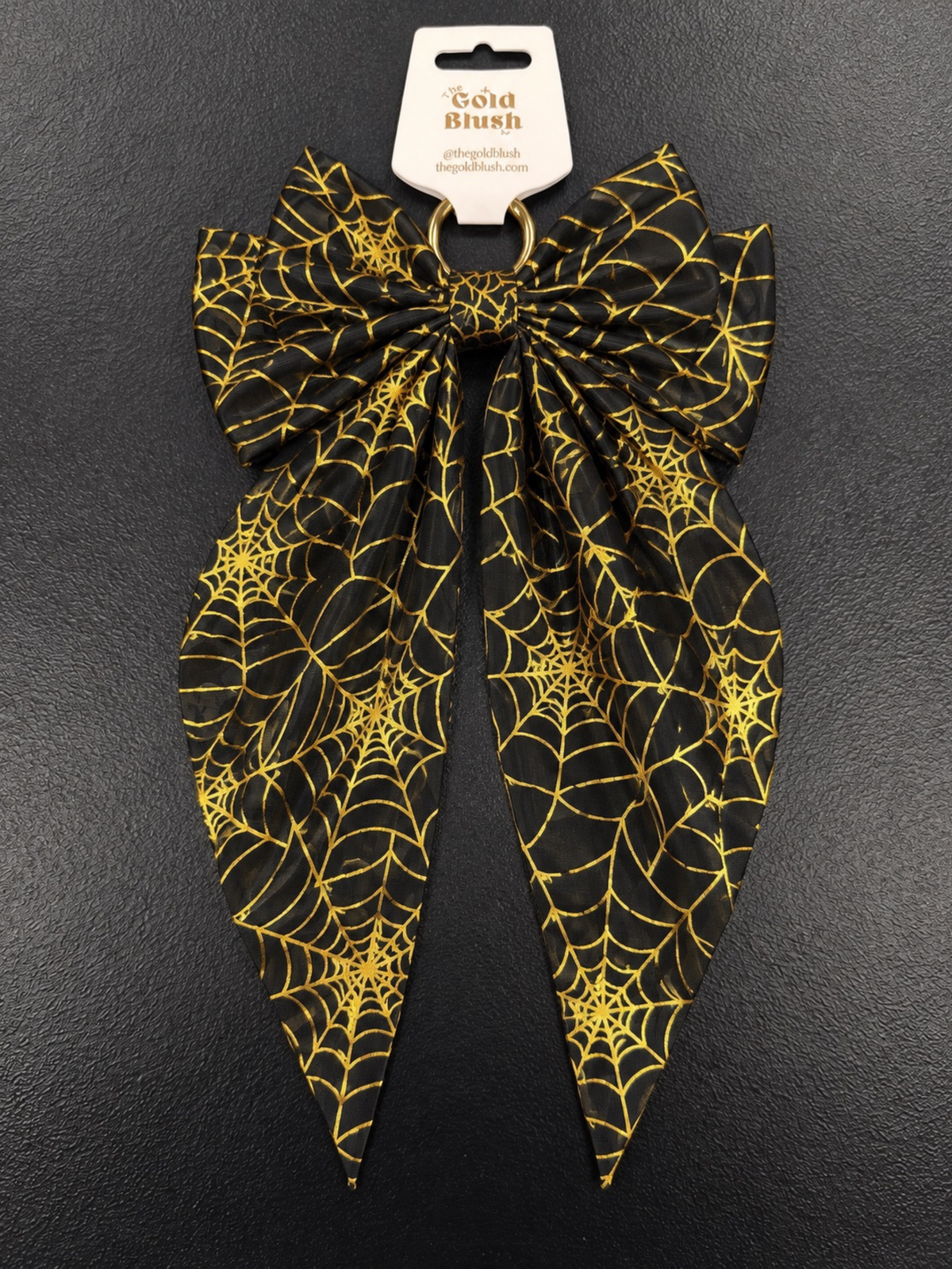 Gold Blush® Oversized Bow Bag Charm - Purse, Tote, Bum Bag & Shoulder Bag Accessory