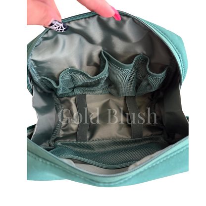 Gold Blush Neoprene Cosmetic Bag – Everyday Travel Makeup Pouch