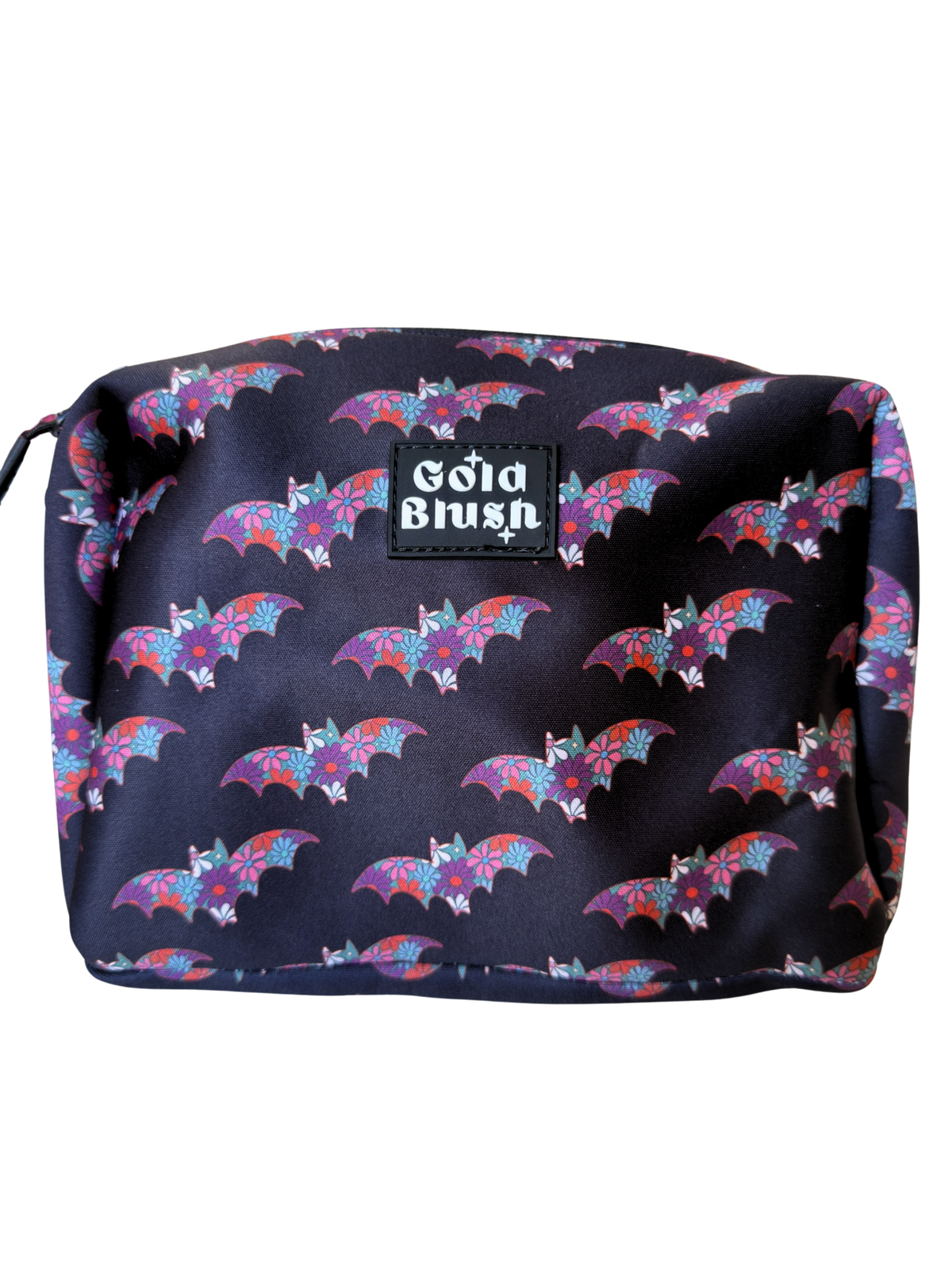 Gold Blush® Neoprene Cosmetic Bag – Everyday Travel Makeup Pouch