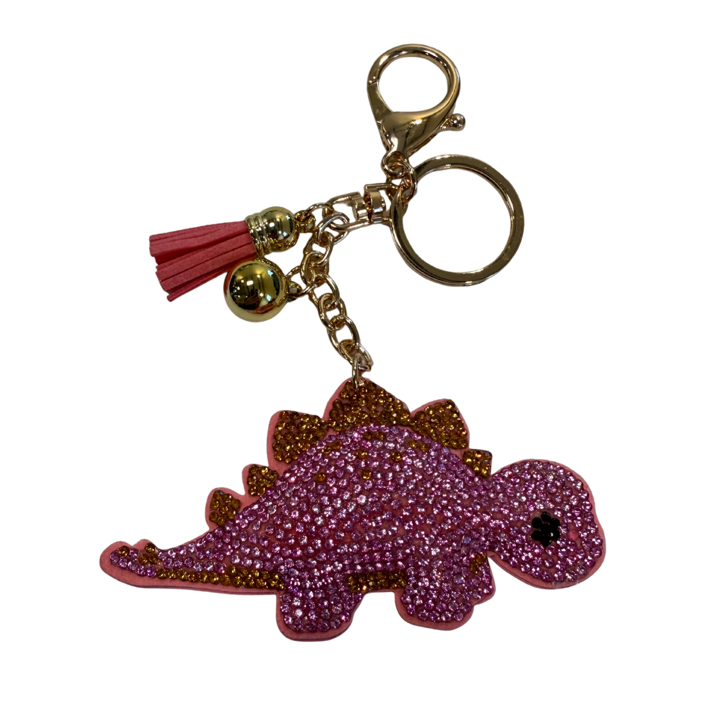 Bling Pets & Creatures Bag Charm with Keychain, Fasion Accessory for Keys, Purse, Backpack