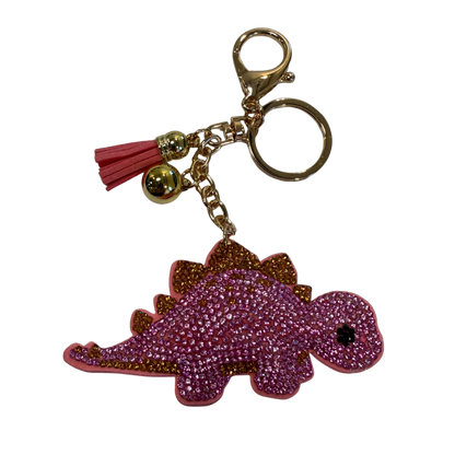 Bling Pets & Creatures Bag Charm with Keychain, Fasion Accessory for Keys, Purse, Backpack