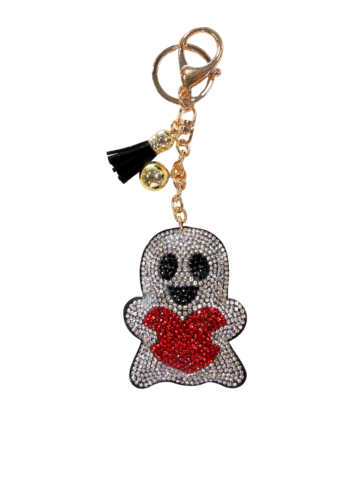 Gold Blush® Seasonal Bling Bag Charm with Keychain, Fashion Accessory for Keys, Purse, Backpack decor keychain bag