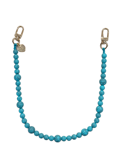 Pearl Luxe Bag Chain – 18" Faux Pearl Purse Strap with Gold Hardware