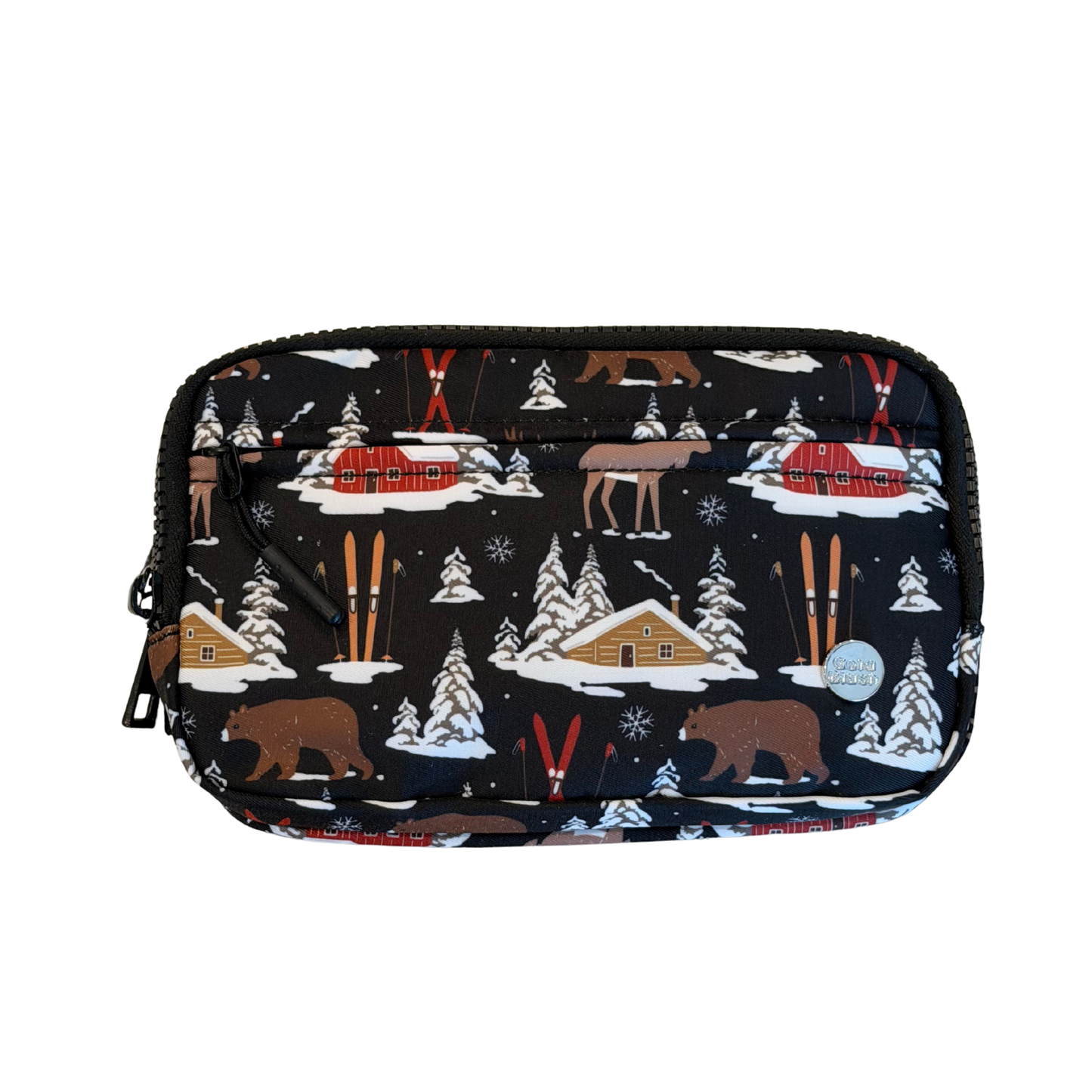 Gold Blush DualMode 2 in 1 Wallet RFID Protected– Nylon Wristlet & Crossbody Bag for Women, Fits Most Smartphones, Stylish & Versatile