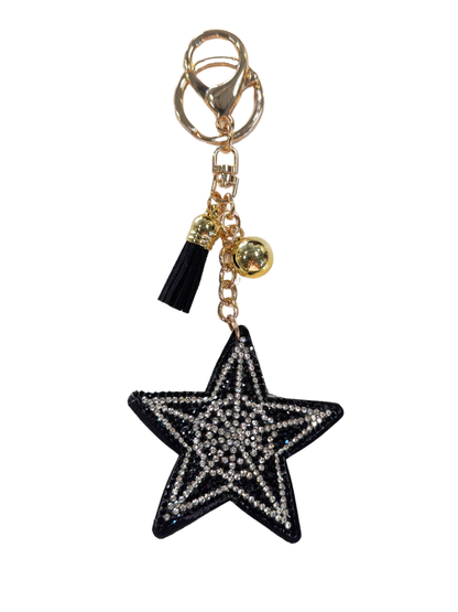Gold Blush® Seasonal Bling Bag Charm with Keychain, Fashion Accessory for Keys, Purse, Backpack decor keychain bag