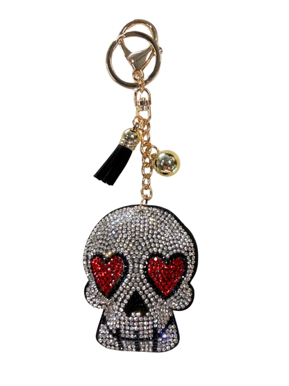 Gold Blush® Seasonal Bling Bag Charm with Keychain, Fashion Accessory for Keys, Purse, Backpack decor keychain bag