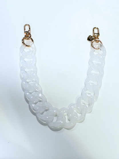 Gold Blush® Acrylic Luxe Bag Chain | 18" Multi-Use Handle, Strap & Décor