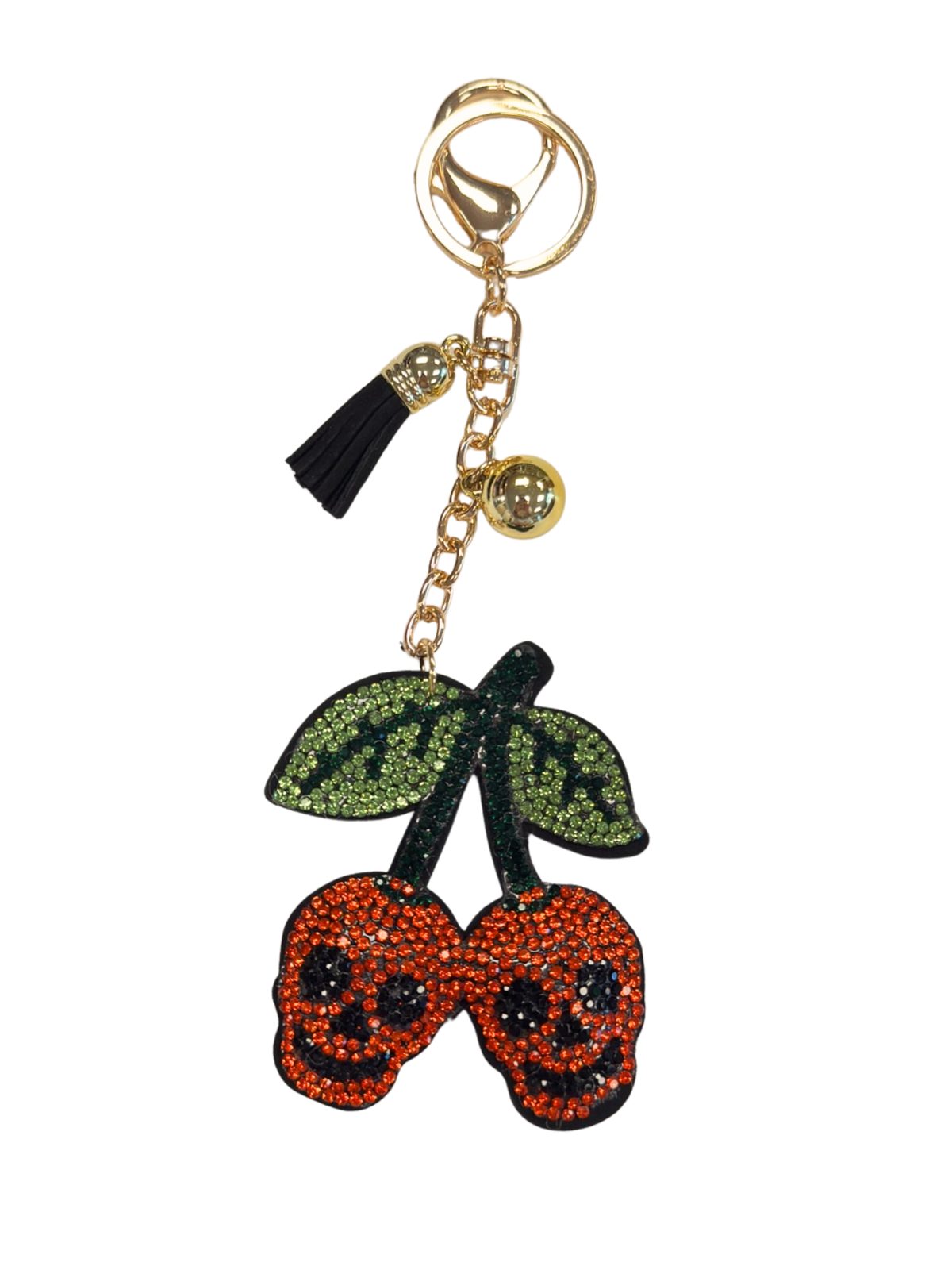 Gold Blush® Seasonal Bling Bag Charm with Keychain, Fashion Accessory for Keys, Purse, Backpack decor keychain bag