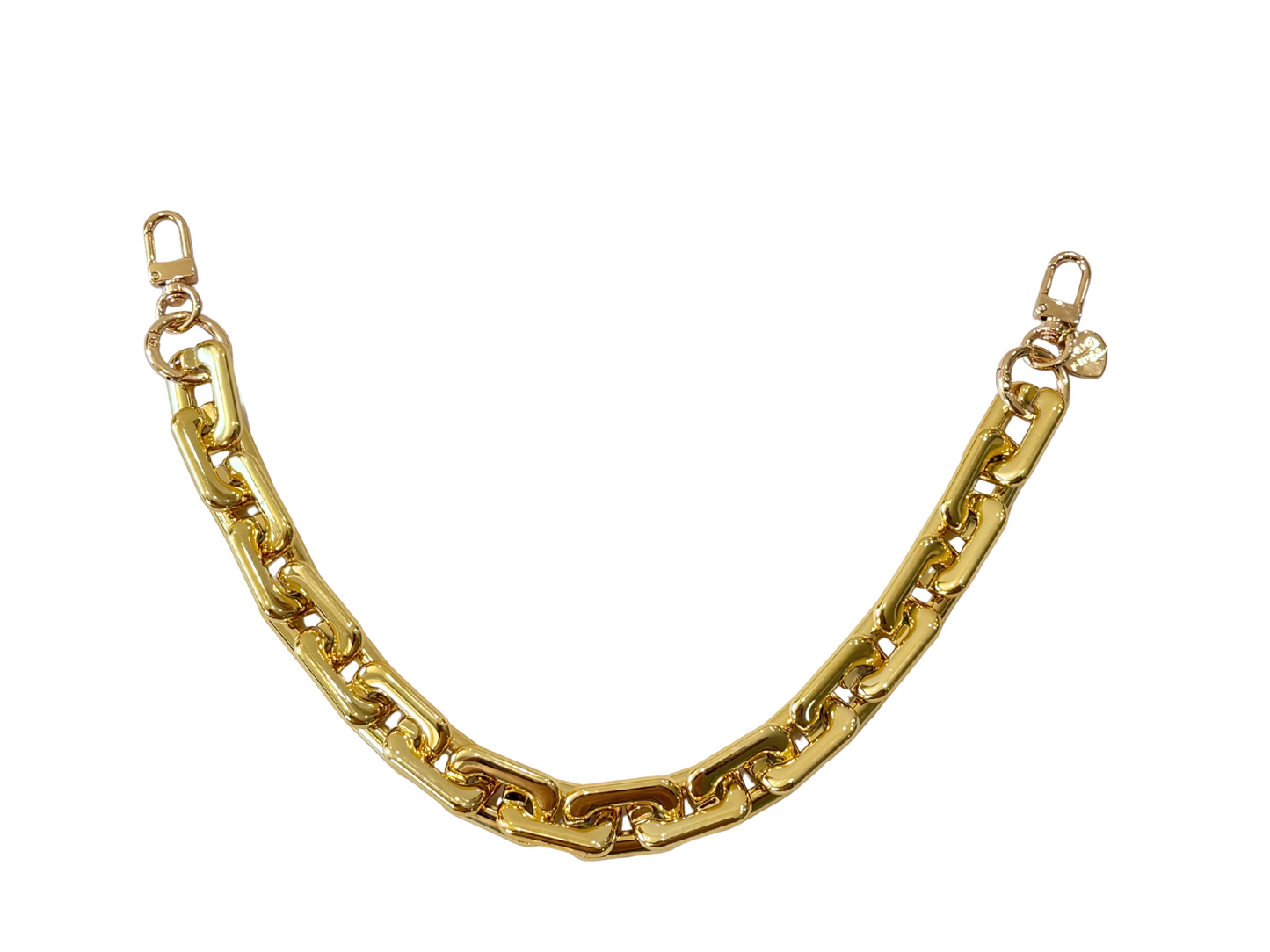 GlamLinks – Chunky Metallic Acrylic Bag Chain for Purses, Handbags & Crossbodies (Decor or Handle)