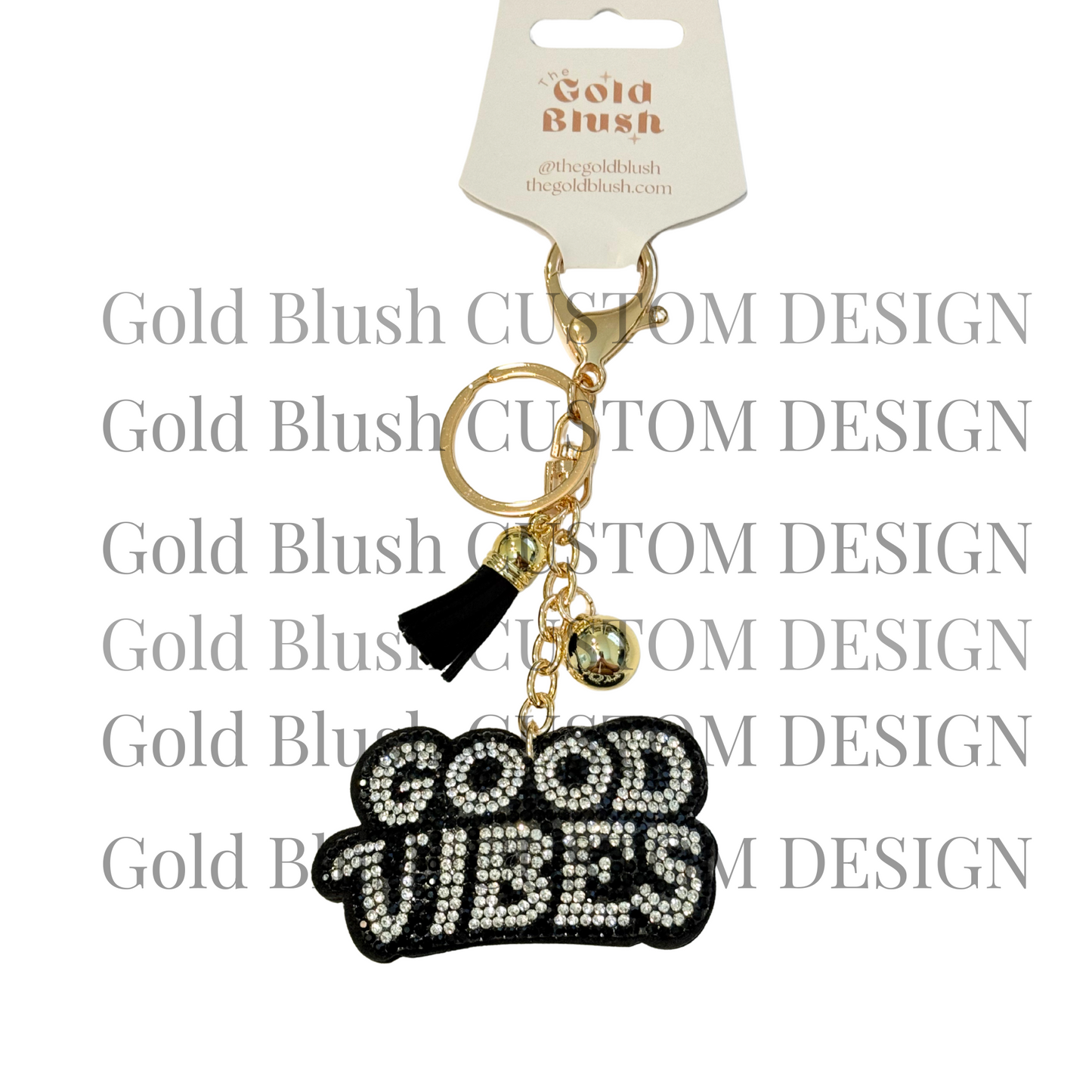 Seasonal Bling Bag Charm with Keychain, Fashion Accessory for Keys, Purse, Backpack decor keychain bag