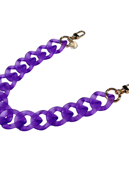 Gold Blush® Acrylic Luxe Bag Chain | 18" Multi-Use Handle, Strap & Décor
