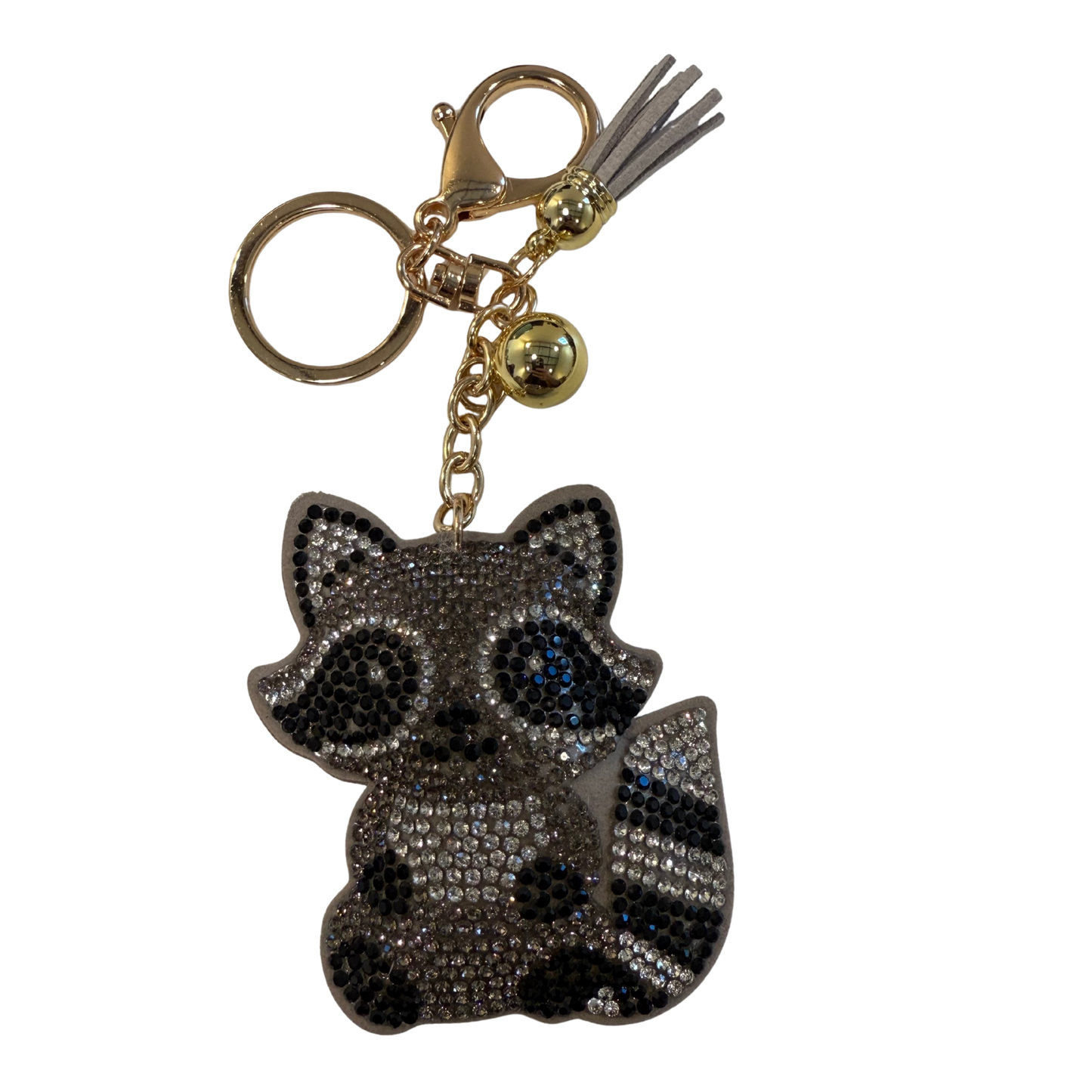 Bling Pets & Creatures Bag Charm with Keychain, Fasion Accessory for Keys, Purse, Backpack