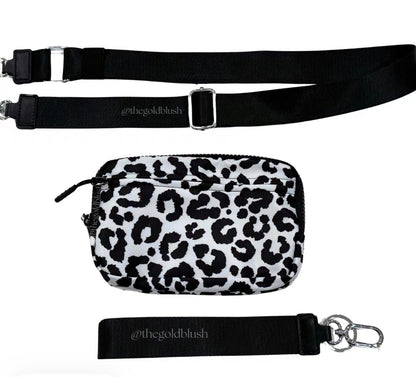 Gold Blush DualMode 2 in 1 Wallet RFID Protected– Nylon Wristlet & Crossbody Bag for Women, Fits Most Smartphones, Stylish & Versatile