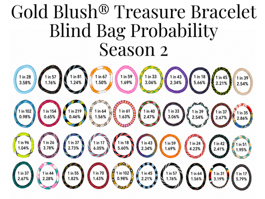 Gold Blush® Nepal Treasure Bracelets Season 2 Blind Bag - Mystery Collectible Bracelet
