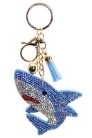 Bling Pets & Creatures Bag Charm with Keychain, Fasion Accessory for Keys, Purse, Backpack