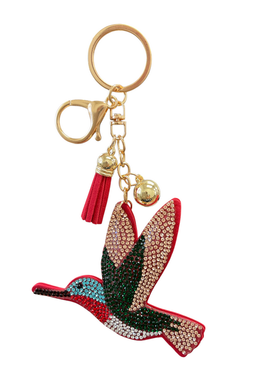 Bling Pets & Creatures Bag Charm with Keychain, Fasion Accessory for Keys, Purse, Backpack