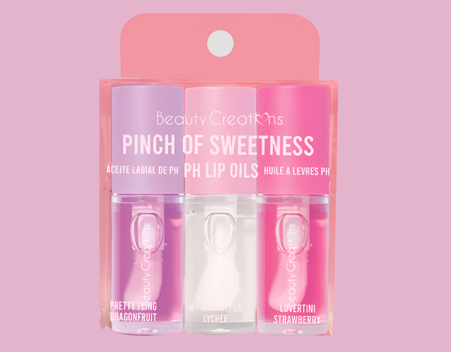 Pinch of Sweetness pH Color Changing Lip Oil Trio- The Pinks