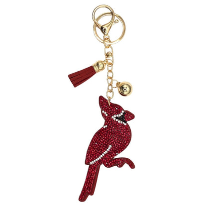 Bling Pets & Creatures Bag Charm with Keychain, Fasion Accessory for Keys, Purse, Backpack