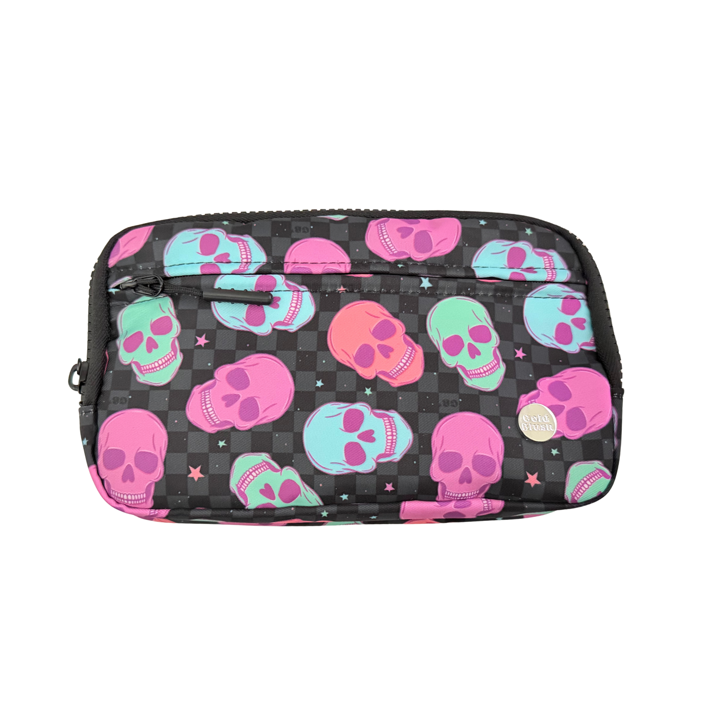 Gold Blush DualMode 2 in 1 Wallet RFID Protected– Nylon Wristlet & Crossbody Bag for Women, Fits Most Smartphones, Stylish & Versatile