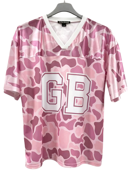 Gold Blush "Fowl Play" Duck Camo Lightweight Jersey