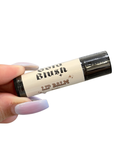 Gold Blush Tallow Lip Balm + Lip Balm Holder Keychain- Gold Blush x Magic Moo Tallow Lip Balm