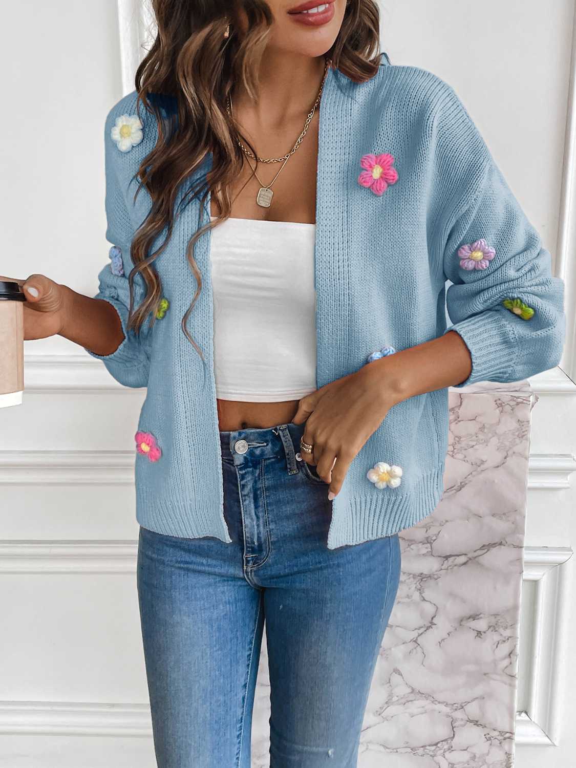 Kiki Floral Light Weight Cardigan