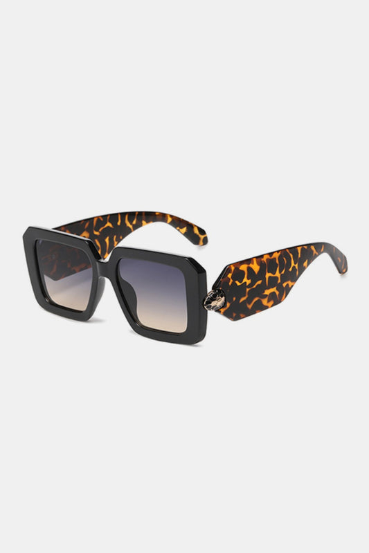 Polycarbonate Frame Square Sunglasses